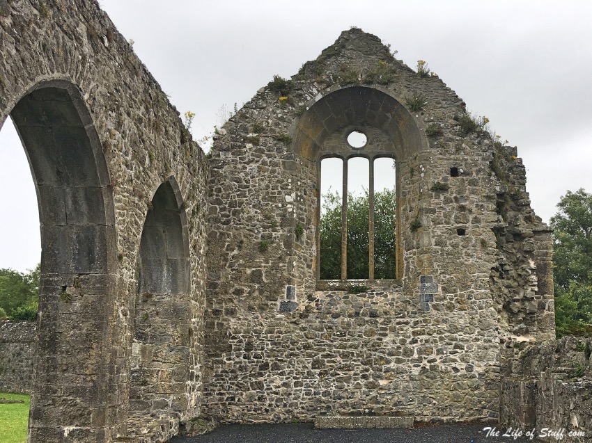 Exploring Kells Priory in Co. Kilkenny, Ireland - Window