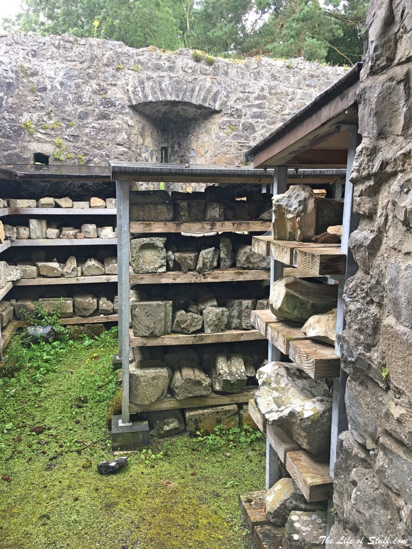 Exploring Kells Priory in Co. Kilkenny, Ireland - restoration