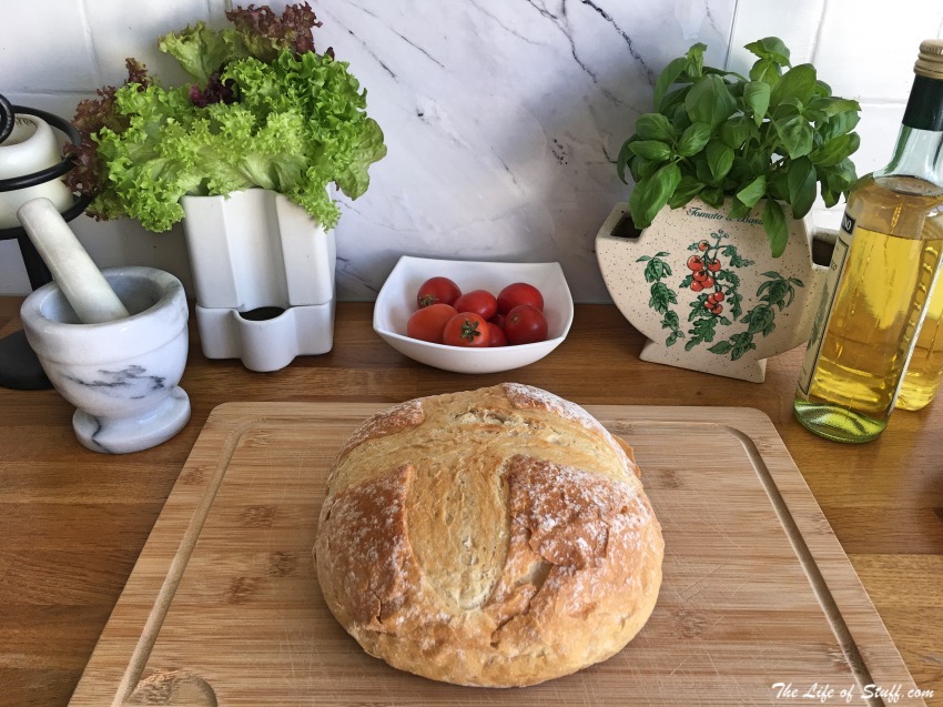 Homegrown Tomatoes Recipes - Bruschetta is Best - Sourdough