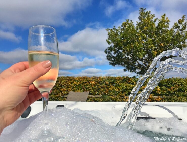 A Heavenly Afternoon Pamper at Revive Garden Spa Athy, Kildare - Prosecco and Jacuzzi