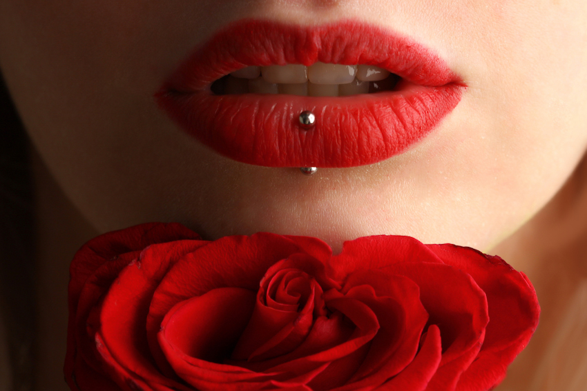 A Hole New World - A Quick Guide to Piercings - lip piercing