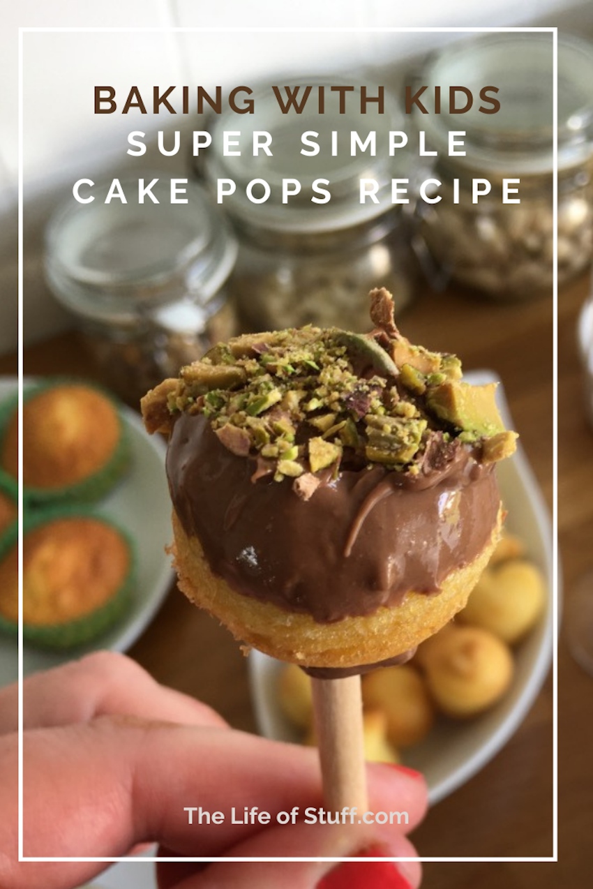 Baking with Kids - Super Simple Cake Pops Recipe - The Life of Stuff