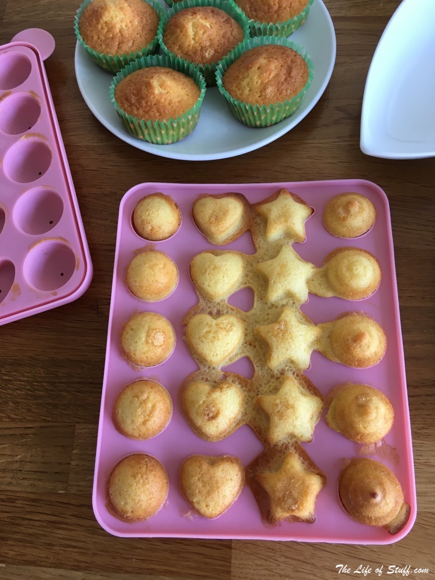 Baking with Kids - Super Simple Cake Pops Recipe - baked cake pops in mould