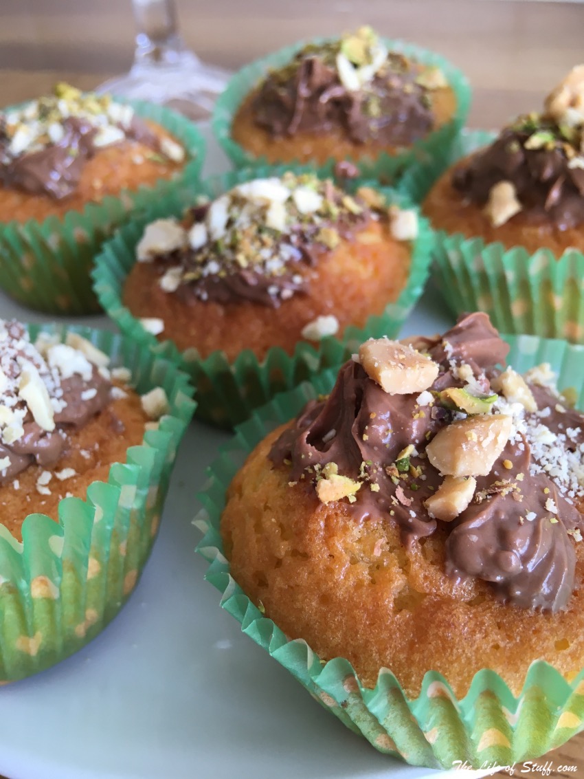 Baking with Kids - Super Simple Cake Pops Recipe - chocolate and nuts topped buns