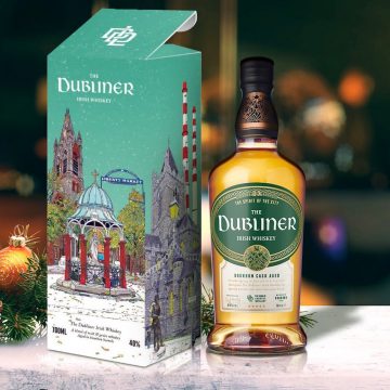 18 Excellent Irish Whiskey Gift Sets & Boxes €75 and Under - The Dubliner Irish Whiskey Bourbon Cask Limited Edition Gift Box