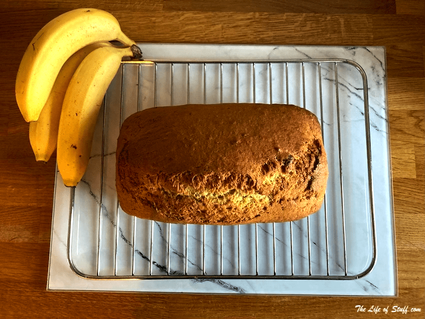Overripe Bananas - Make A Simple Banana Bread Recipe - add icing or icing sugar