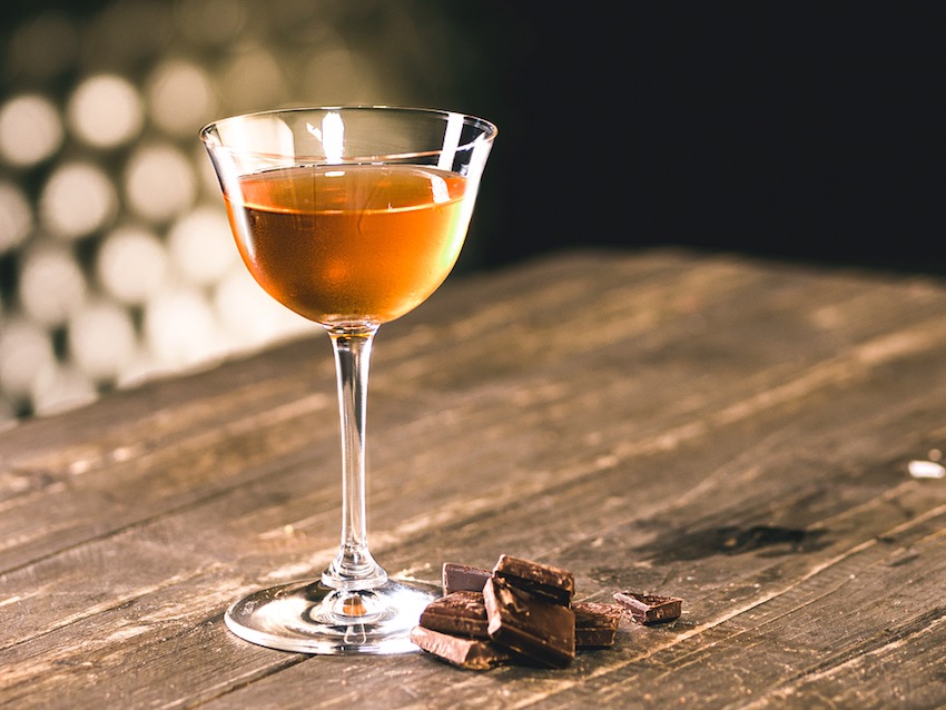 2 Sexy Valentine's Day Cocktails feat Grace O'Malley Gin - Chocolate Gin Cocktail