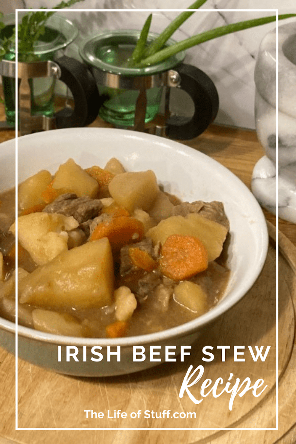 Delicious 1 Pot Oven Cooked Irish Beef Stew Recipe - The Life of Stuff