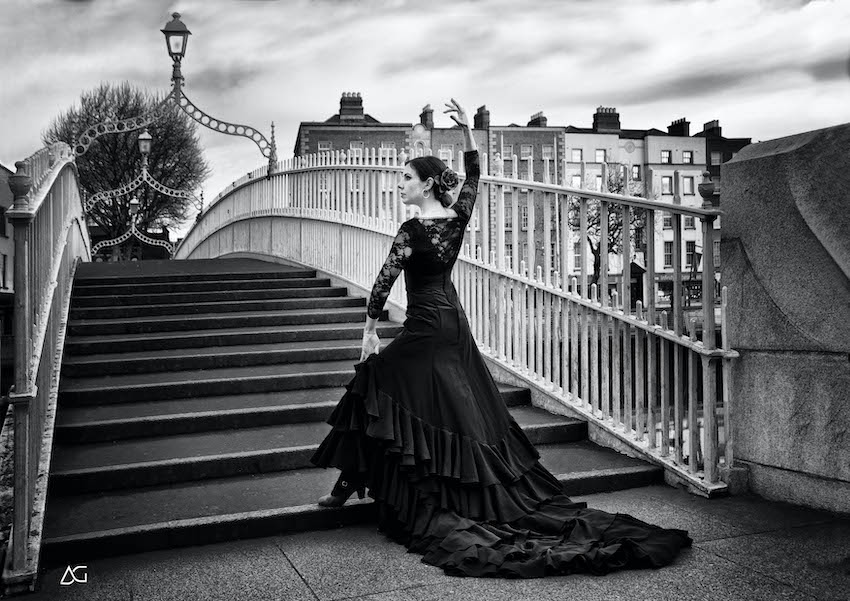 Irish Art - Questions and Answers with Photographer Anne-Sophie Gigan - Ha'Penny Bridge