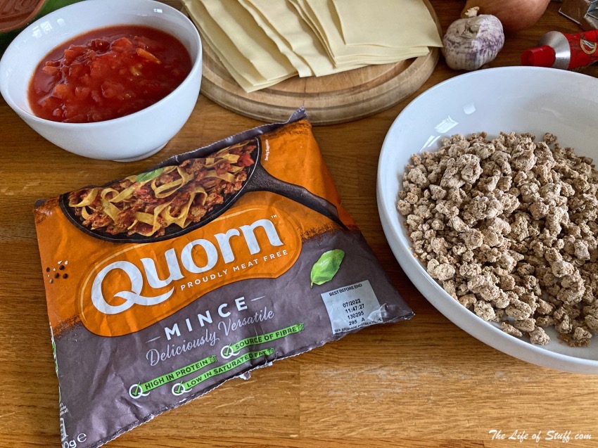 A Moreish Meaty or Meaty Meat-Free Lasagne Recipe - Lasagne with Quorn Meat Free