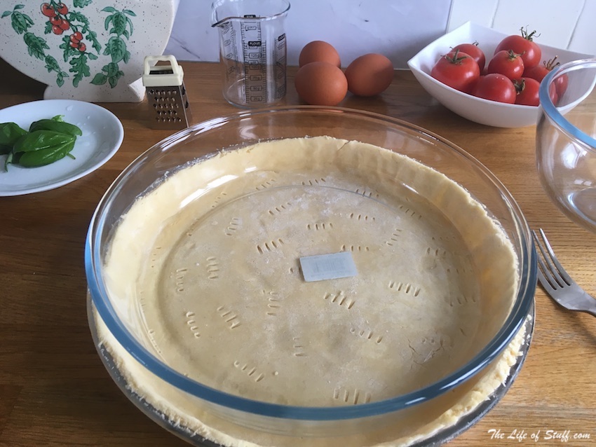 A Quality Quiche Recipe - Step by Step Photo Instructions - Step 12 Bake pastry