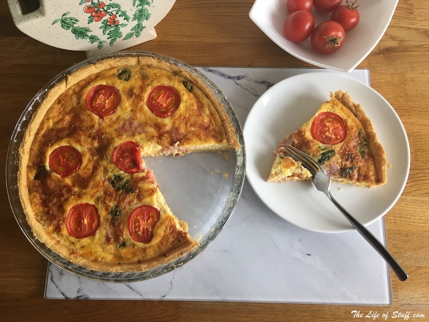 A Quality Quiche Recipe - Step by Step Photo Instructions - Step 24 Enjoy The First Slice