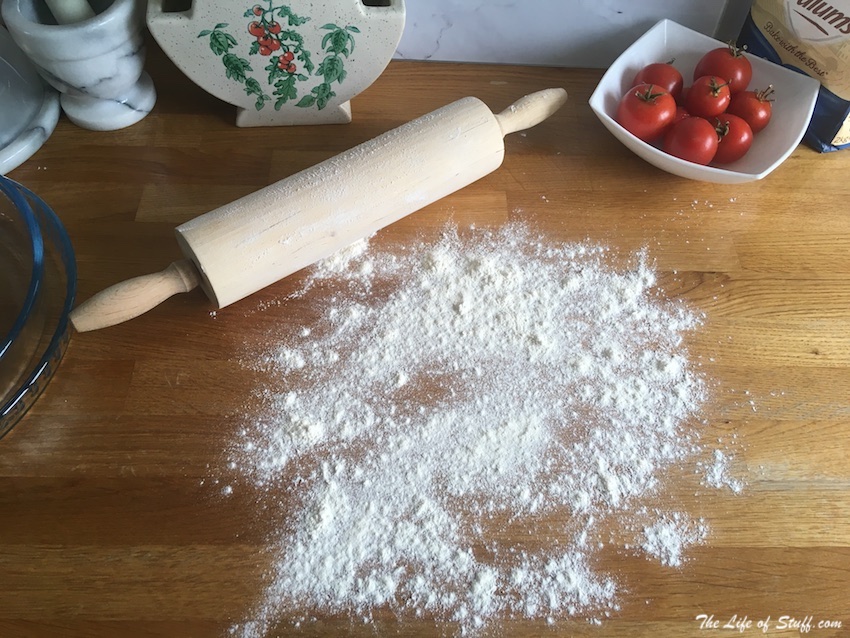A Quality Quiche Recipe - Step by Step Photo Instructions - Step 6 Flour surface