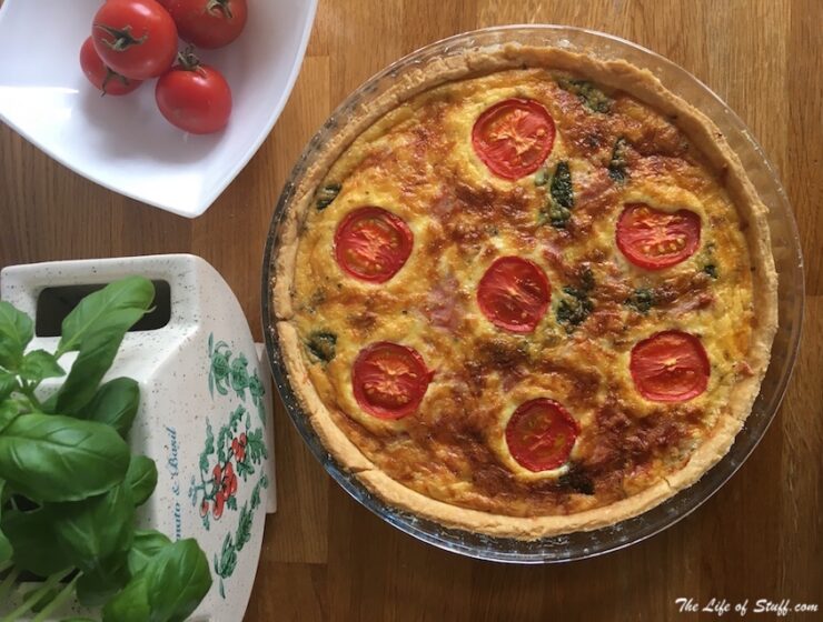 A Quality Quiche Recipe - Step by Step Photo Instructions - The Life of Stuff