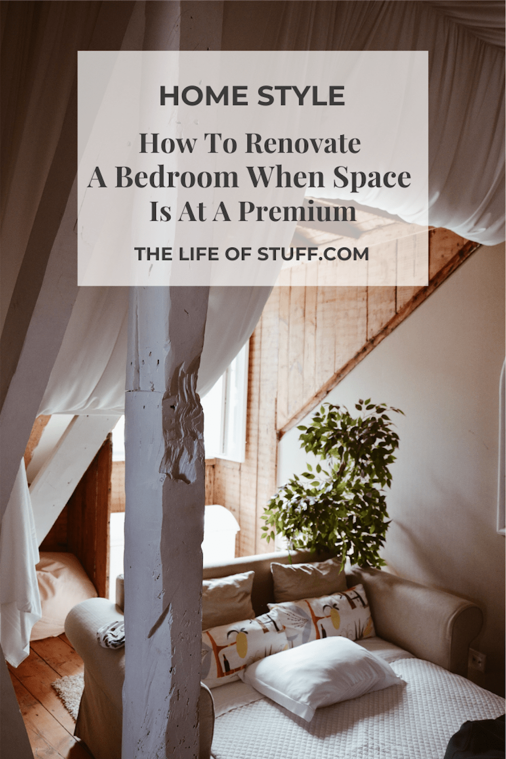 How To Renovate A Bedroom When Space Is At A Premium - The Life of Stuff
