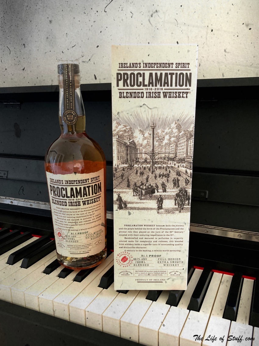 Proclamation Irish Whiskey - Bevvy of the Week