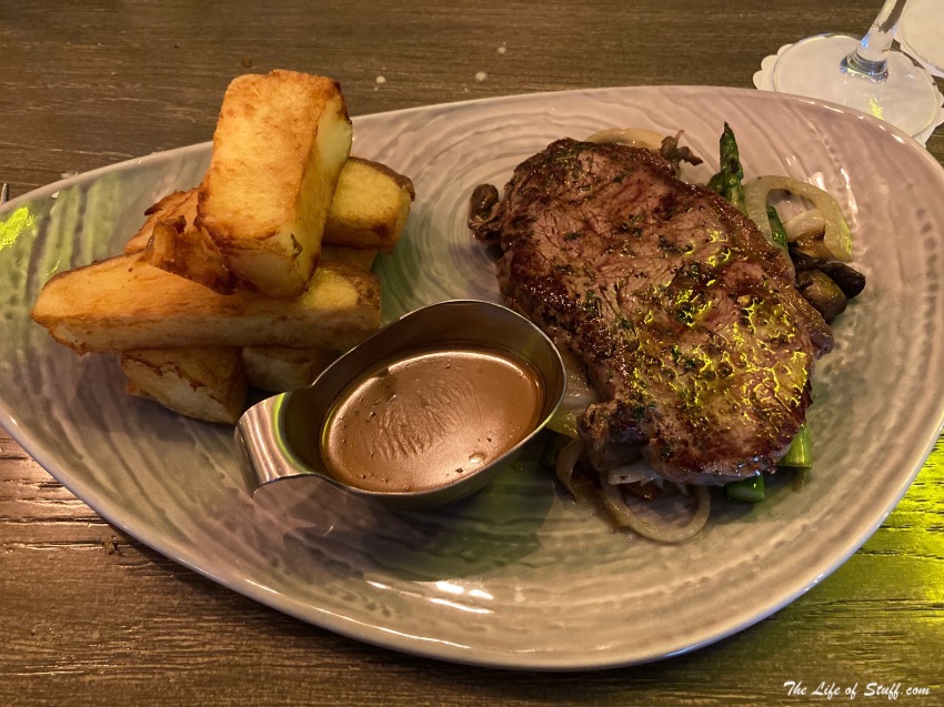 A Family Stay at Four-Star The Harbour Hotel Galway - Dillisk Irish Hereford Striploin Steak