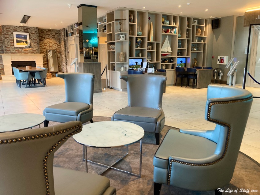 A Family Stay at Four-Star The Harbour Hotel Galway - Hotel Open Plan Lobby