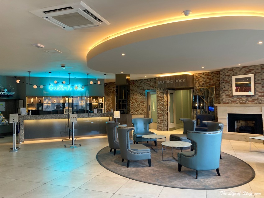 A Family Stay at Four-Star The Harbour Hotel Galway - Lobby