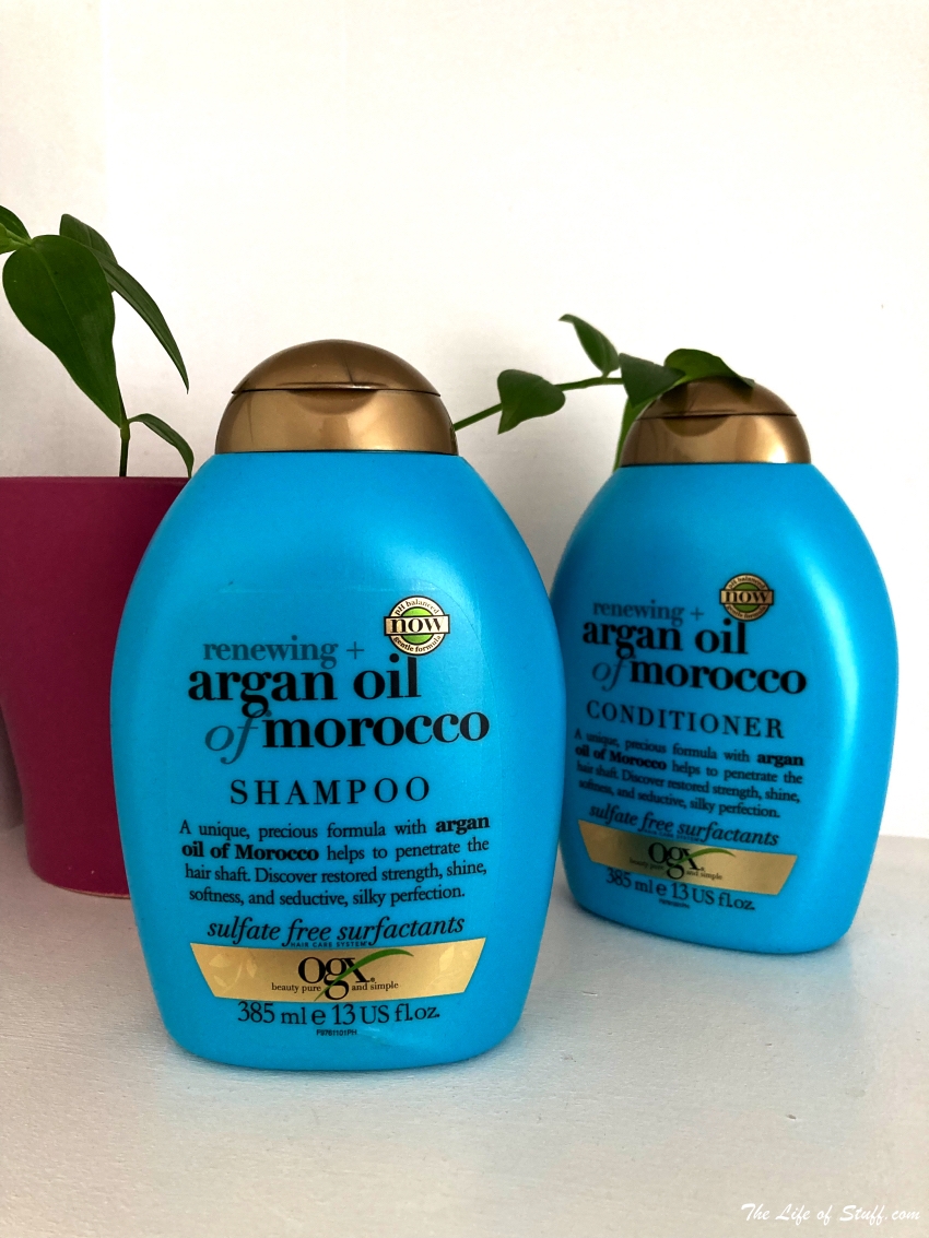 Beauty Fix - 5 Super Free-From Shampoos And Conditioners - OGX Renewing Argan Oil of Morocco Shampoo and Conditioner