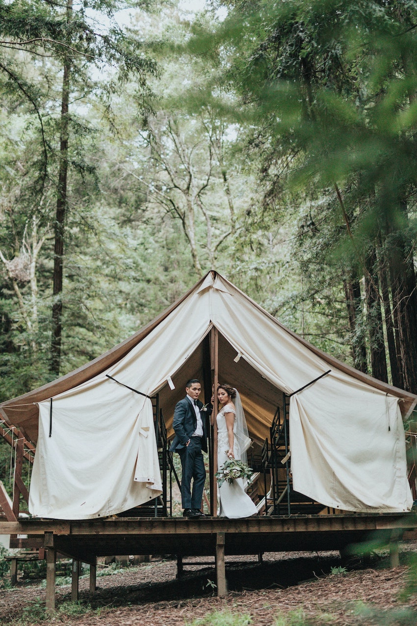 Getting Married? 3 Important Wedding Planning Basics - Couple in the Woods