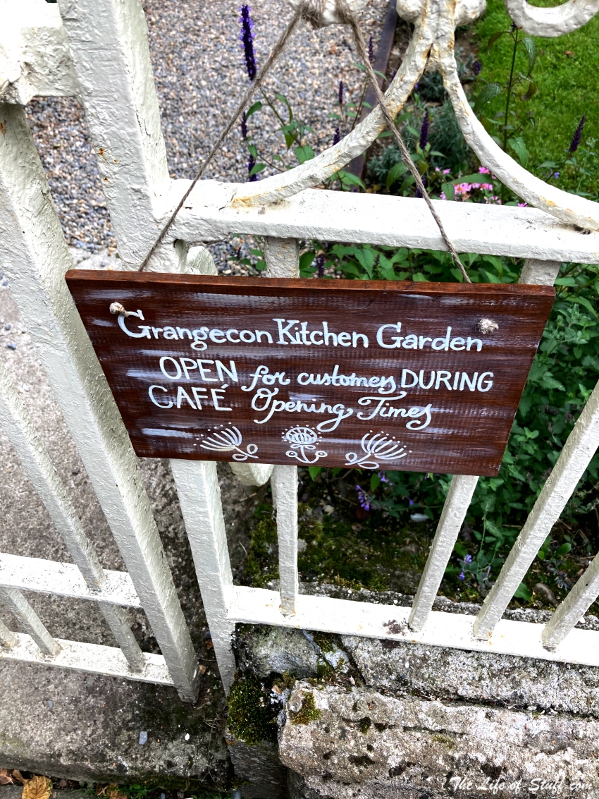 Dining Outdoors - Brunch at Grangecon Kitchen, Wicklow - Garden Sign