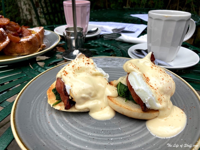Brunch at The Pantry Portlaoise - Dining Outdoors in Laois - Poached Eggs