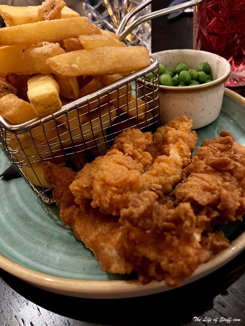 The Queens Dalkey - Divine Dining in Dublin 'Fit for a King' - Chicken Goujons and Chips