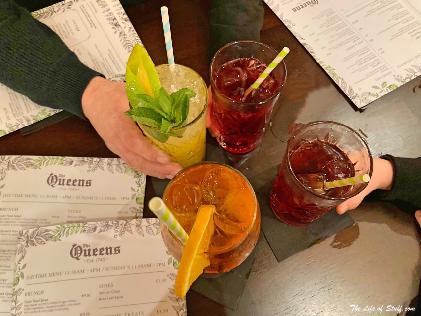 The Queens Dalkey - Divine Dining in Dublin 'Fit for a King' - Cocktails and Mocktails