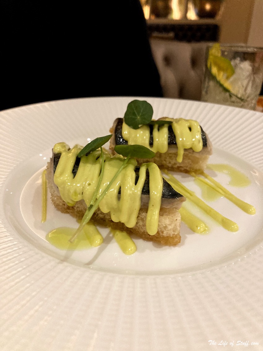 The Queens Dalkey - Divine Dining in Dublin 'Fit for a King' - Mackerel on Toast