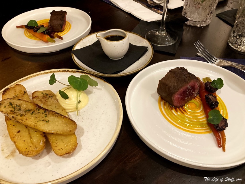 The Queens Dalkey - Divine Dining in Dublin 'Fit for a King' - Venison Steak