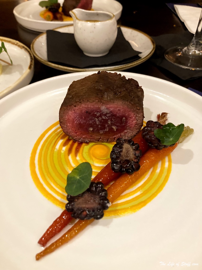 The Queens Dalkey - Divine Dining in Dublin 'Fit for a King' - Venison and Blackberries