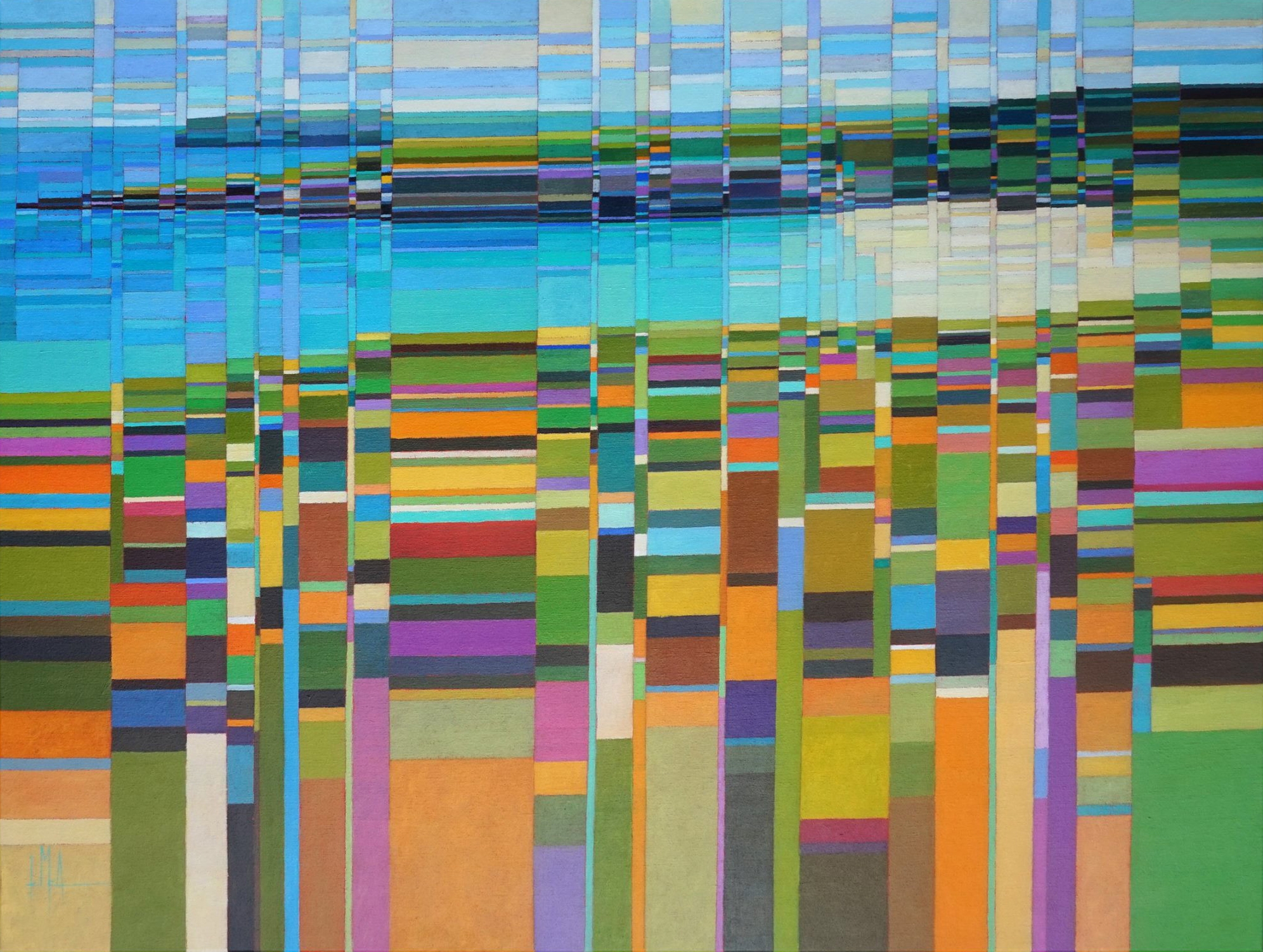 Irish Art - Questions and Answers with Artist Kevin McAleenan - Donegal Beach (91x122)