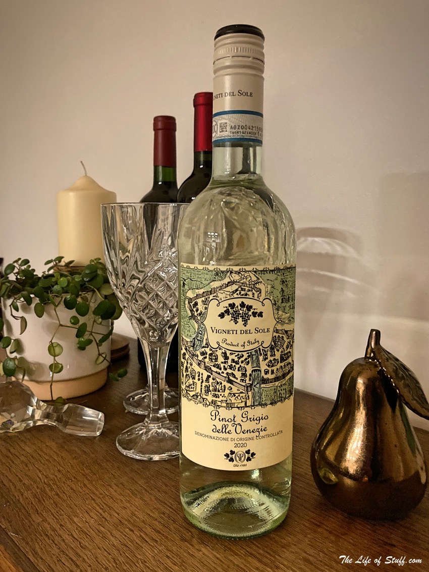 Bevvy of the Week - Vigneti del Sole Pinot Grigio - The Life of Stuff .com