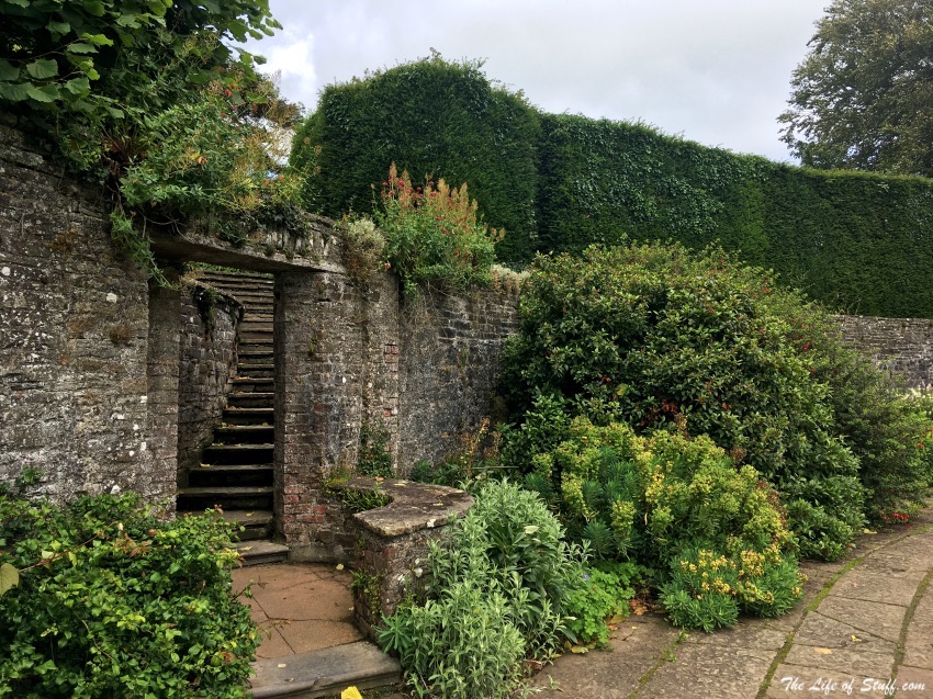 Heywood Gardens, Ballinakill, Co. Laois - Wonderful Every Season Summer Time - Up the steps to the rose garden