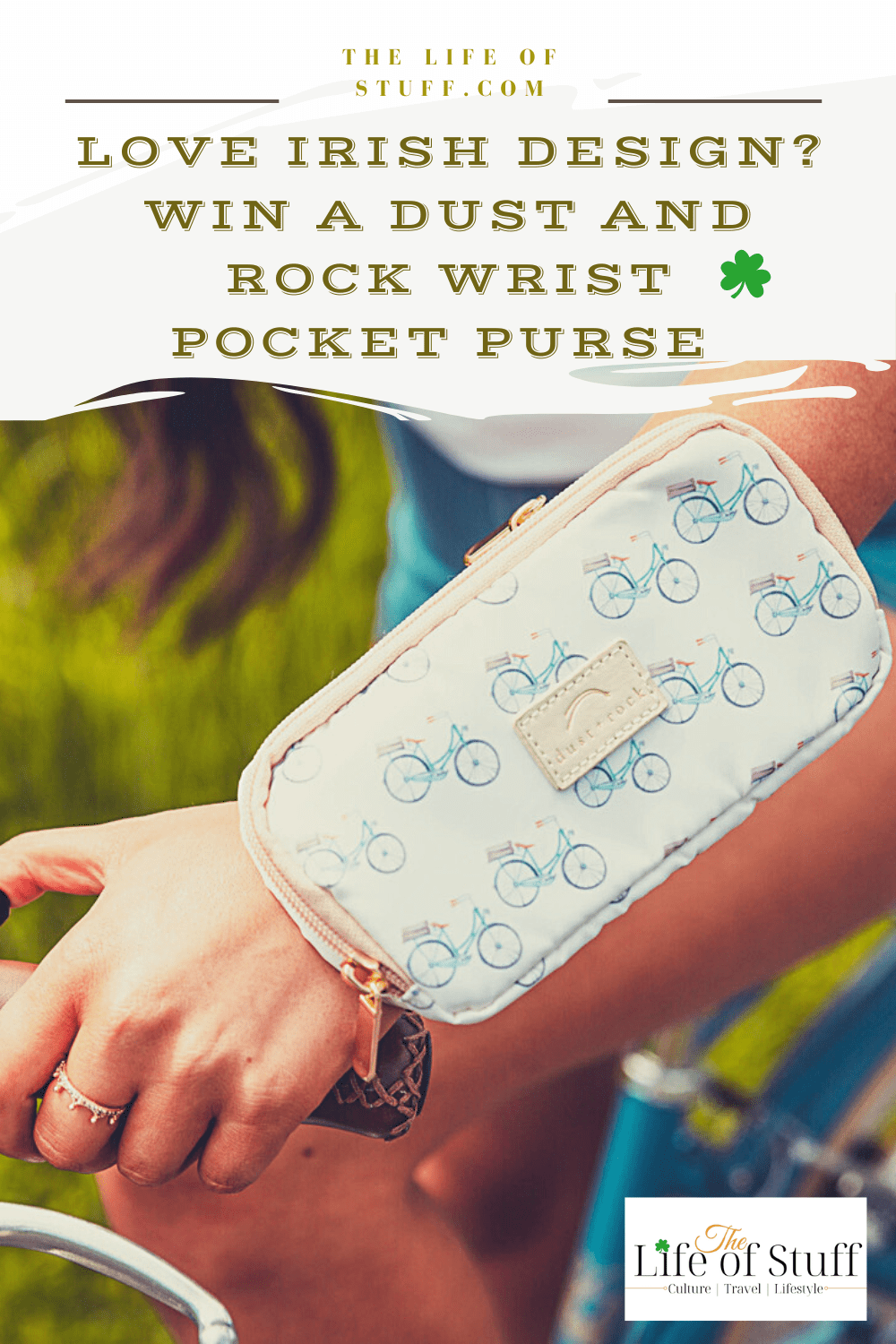 Love Irish Design? WIN a Dust and Rock Wrist Pocket Purse - The Life of Stuff