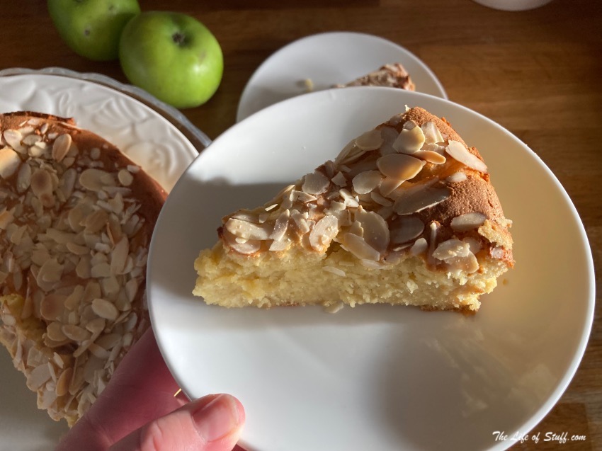 Nigella Lawson's - Apple and Almond Cake - Slice of Cake