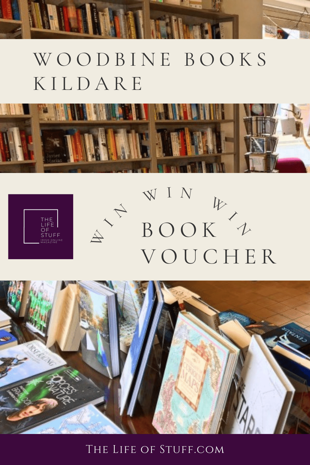 WIN a Gift Voucher for WOODBINE BOOKS, €20 x 2 to be WON! - The Life of Stuff