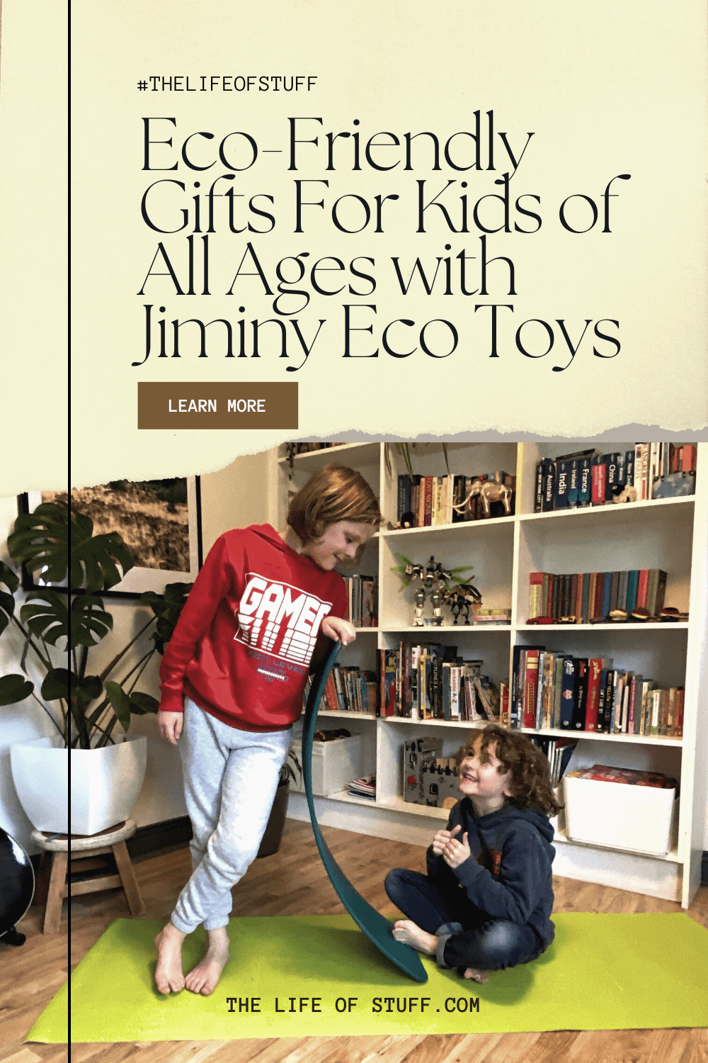 Eco-Friendly Gifts For Kids of All Ages with Jiminy Eco Toys - The Life of Stuff