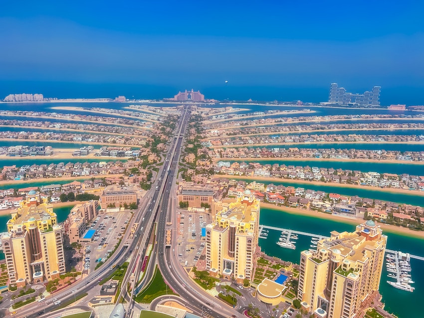 Travel Asia - 8 of the Best Observation Decks in The UAE - The Palm Jumeirah