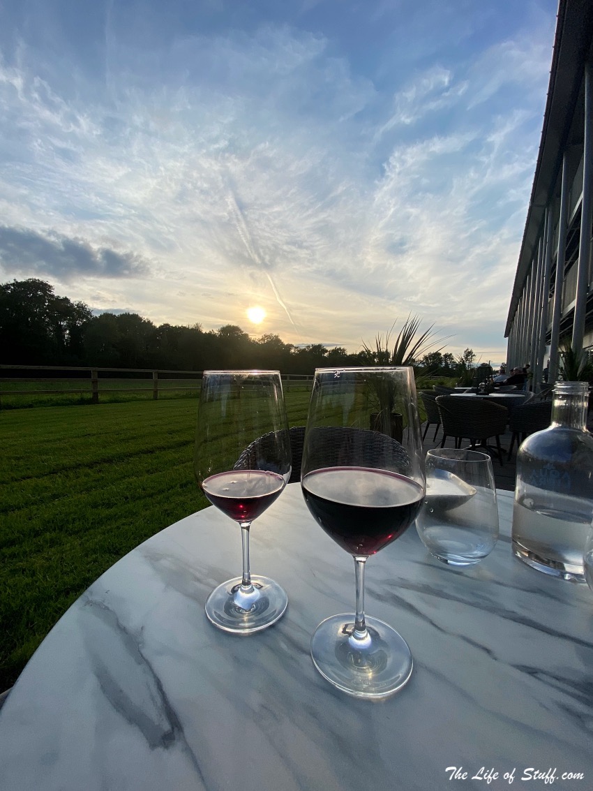 Wine, Dine & Stay at The Club at Goffs, Kildare, Ireland - Sunset Veranda