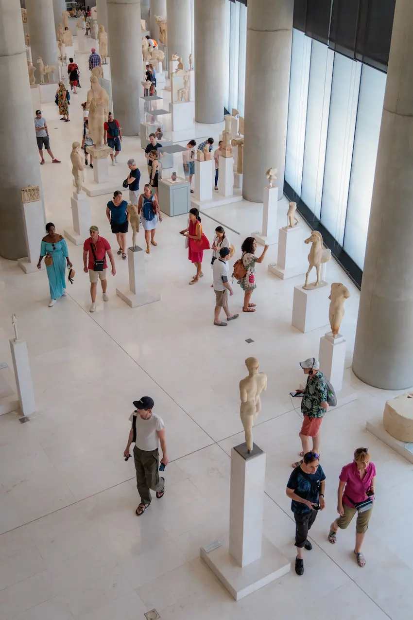 Digital Nomads - Ways to Make Money When Travelling - Athens Acropolis Museum, Greece