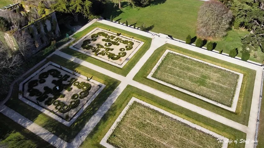 Woodstock House and Gardens A Timeless Oasis in Kilkenny Aerial View of Gardens jpg