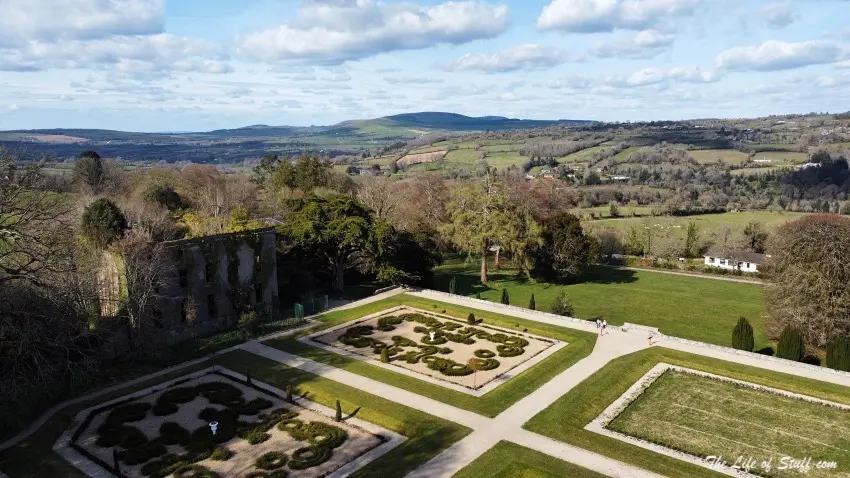 Woodstock House and Gardens A Timeless Oasis in Kilkenny Aerial View of House and Garden and Landscape jpg